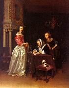Gerard Ter Borch Curiosity Germany oil painting reproduction